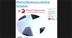 Desktop Screenshot of phoenixressources.com