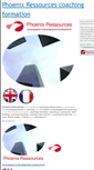 Mobile Screenshot of phoenixressources.com